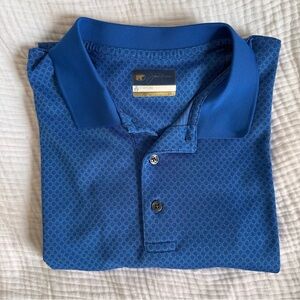 Jack Nicklaus Men's Blue Polo. Size L